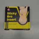 Double Sided Sticky Bra Push Up, Invisible Bra Pad Inserts for Large Breasts, Adhesive Bra for Bikini Swimsuit (Beige, Medium)