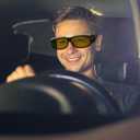 Night Driving Glasses Anti Glare Polarized Night Vision Yellow Tint Glare Reducing Fit Over Driving Sunglasses for Men and Women