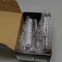 Partsam 5PCS Clear Lens 6LED Amber Cab Light Truck Trailer Top Cab Marker Roof Running Light Waterproof Reflective Lights Assembly Compatible with 2004 VN/20032020 VNL Trucks