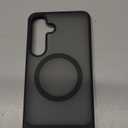 TORRAS Strong Magnetic & Seamless Stand for Samsung Galaxy S25 Plus Case, Fit for MagSafe, Mil-Grade Drop Protection, Adjustable Kickstand for Samsung Galaxy S25 Plus Case, Translucent Back/Black Edge