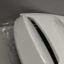 Brondell Swash Bidet Toilet Seat, Non-Electric, Dual Temperature, Fits Round Toilets, White  Dual Nozzle System  with Easy Installation