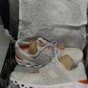 ON Women's Cloudflow Trainers, White Flame, Size 9