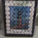 PEALSN 6x8 Picture Frame Set of 6, Display Pictures 5 x 7 with Mat or 6 x 8 without Mat for Wall Mounting or Table Top Display, Photo Frames Collage for Wall Decor, Black.