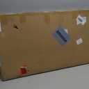 Framed Coastal Wooden Wall Art: Beach Chair Painting Ocean Seascape for Living Room Seaside Home Decor 

size: 40" x 20"