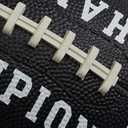 Champion Blitz Football, All-Weather Football, Enhanced Grip, Durable Rubber Cover and Molded Laces, for Outdoor Sports & Training, Includes 6 Ball Pump
