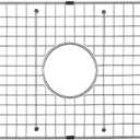 Serene Valley Sink Grid 26-13/16" x 13-3/8", Centered Drain with Corner Radius 3", NDG2613C