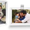 KSXLIUC Car Sun Visor Photo Holder, Universal Magnetic Photo Clip, Decorate Your Car Visor Clip with Personality(Transparent, 2.8x4.7)
