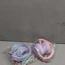 Candy Bila 2 Pack Kids Headphones, Wired Headphones for Kids Over Ear with Microphone, 85/94dB Volume Limiter Headphone for Girls Boys, Foldable Headphone for Learning & Entertainment (Gradient Pink, Gradient Purple)