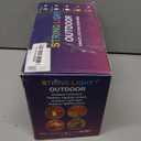 Led Christmas Lights Outdoor Christmas Decorations Hanging Light 400LED 8 Modes 75 Drops, Waterproof Outdoor Indoor Fairy Christmas Lights for Party, Holiday, Wedding, Eaves Decorations (Multicolor)