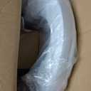 Elongated Bidet Toilet Seat with Quiet-Close, Non-Electric Bidet Mode with Dual Nozzles, Fit Elongated Toilet Seat, Adjustable Water Pressure with Brass inlet (Elongated)