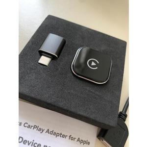 Mini Wireless CarPlay Adapter for Apple iPhone Android Auto, Wired to Wireless Car Play Adapter Plug