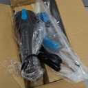 Intercleaner Corded Vacuum Cleaner, 15KPa Powerful Suction with 400W Motor, 12 in 1 Lightweight Bagless Stick Vac with Handheld, Ultra Quiet, for Hardwood Floor Carpet Car Pet Hair (#3 Black)