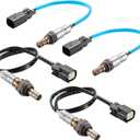 Oxygen O2 Sensor 234-5038 Upstream & 234-4490 Downstream Ford Escape/Explorer/F-150/Flex/Mustang/Police Interceptor Sedan/Utility/Taurus, Compatible with Lincoln MKS/MKT/MKZ, 4PCS