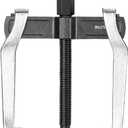 BILITOOLS 4" 2 Jaw Gear Puller, Small Bearing & Pulley Removal Tool, Internal External Reversible for Flywheel, Gears & Pulleys