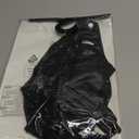 Leg Avenue Women's Vinyl Boned Bodysuit DIY Costume Piece (Black, S)