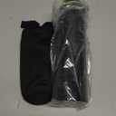 Stainless Steel Cycling Mug, Insulated Bike Water Bottle with Straw Lid & Flex Cap, BPA-Free, 18 Oz (Black)