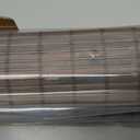 LazBlinds No Drill Bamboo Roman Shades, 29" W x 64" H, Malay Walnut