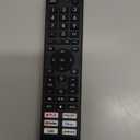 for Hisense Tv Remote Replacement,Universal Remote Control for Hisense Android Smart TVNo Voice, No Pairing Needed-Not for Hisense Fire & Roku TV, for Hisense Black