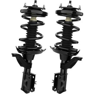 AUTOSAVER88 Front Complete Strut Compatible with 2001-2005 Civic 1.7L & 1.3L, 2001-2003 EL, Shocks Absorber Springs Assembly 2 pcs