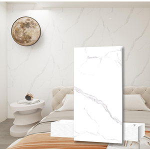 10-Sheet 23.6"x11.8" Marble Peel and Stick Wall Panels (19.4 Sq. Ft. Coverage), PVC Backsplash Tile for Living Room, Bedroom, Kitchen, Dining Room