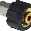 Tool Daily Pressure Washer Adapter, M22 female to 3/8 Inch Female NPT Fitting, 4500 PSI