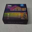 POOFZY Permanent Outdoor Lights for House,100ft RGB+IC Smart Outdoor Decor, 50 Scene Modes,App/Remote Control,IP67 Waterproof,for Christmas,Halloween,Daily & Holiday Party Decor,House Roof Lighting