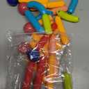 COUOMOXA Magnetic Building Blocks for Toddlers: STEM Educational Toys for 3 4 5+ Years Old Kids - Magnetic Stick Montessori Game for Family for Boys Girls 3-5