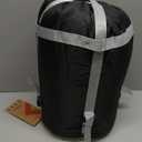 KingCamp 3-in-1 Sleeping Bag for Adults Cold & Warm Weather, XL Size for Big & Tall Individuals, Waterproof, Flannel Lining, Extra Length-Ideal for Camping & Backpacking (Black)