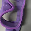 Kids Swim Goggles with Nose Cover, Anti-Leak Swim Mask with Elastic Fabric Strap, UV Protection Swimming Goggles for Kids (Purple-Purple)