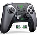 Wireless Switch Controller for Nintendo Switch/Lite/OLED Controller, Switch Controller with a Mouse Touch Feeling on Back Buttons, Extra Switch Pro Controller with Wake-up,Programmable, Turbo Function