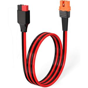 XT60i to Anderson Adapter,12AWG Anderson to XT60i Connector Cable for RC Battery Solar Portable Power Power Station and Solar Panel (2FT)