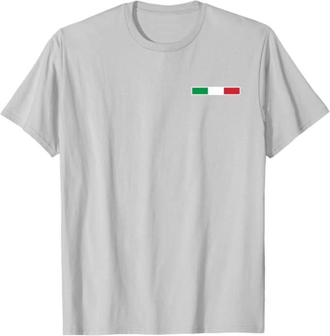 Italian Flag Italy Italia Family Heritage Italiano T-Shirt