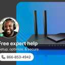 TP-Link AX1800 WiFi 6 Router (Archer AX21)  Dual Band Wireless Internet, Gigabit, Easy Mesh, Works with Alexa - A Certified for Humans Device, Free Expert Support