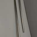 Umbra Twilight Curtain Rod Set Wrap Around Design Ideal for Blackout or Room Darkening Panels, 30 to 84 Inches, Nickel