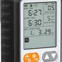 Sprinkler Timer for Garden Hose, 10 Programmable Water Timer with with Auto Rain Delay, IP54 Waterproof 3.3 Large LCD Drip Irrigation System Timers for Plant, Yard, Lawns, Outdoor (1 Zone Black)