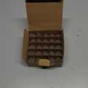 Upgraded 25-Pack C7 LED Christmas Light Replacement Bulbs, Shatterproof LED Bulbs for E12 Base Sockets, Outdoor Waterproof Christmas Village Bulbs - Warm White