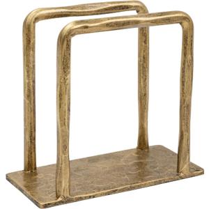 Napkin Holder for TableHeavy duty solid Metal Hand Forged Standing Napkin Dispenser for Kitchen, Dining Room, Cocktail, Farmhouse Kitchen Decor