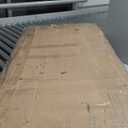 Crutello Fabric Cutting Table for Sewing Room - 48x24 inch Grid Top Folding Craft Table for Adults - Steel Folding Storage Legs for Sewing Machine, Hobby and Crafting Room