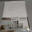 EDOW Throw Pillow Inserts, Set of 2 Lightweight Down Alternative Polyester Pillow, Couch Cushion, Sham Stuffer, Machine Washable. (White, 18x18)