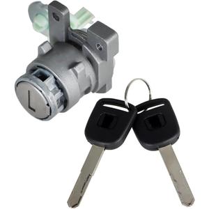 72181-SDA-A11 Left Driver Door Lock Cylinder Replacement for 2003-2007 Honda Accord
