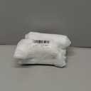 Dog poop bag holder-2 in 1 Dog Waste Bag holder Comes with pet snack box for Leash Lightweight Pet Waste Bag Dispenser，Equipped with nylon rope and buckle (Excluding dog waste bag)(White) ﻿ Pack Of 4