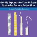 Hospeco Tampax Tampons for Vending Dispenser in Vending Tubes, Hospeco T500,(Case of 500), 7 Count, White