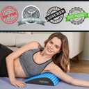 YESINDEED Back Stretcher Pillow Pain Relief for Lower Back, Lumbar Support, Posture Correction, Sciatica Aid, Orthopedic Design, Easy to Use at Home, Office, or Anywhere, Orthopedist Recommended