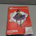 Morph Purple Witch Costume Womens Halloween Poncho For Women, Halloween Costumes For Womens Witch Costumes For Adults