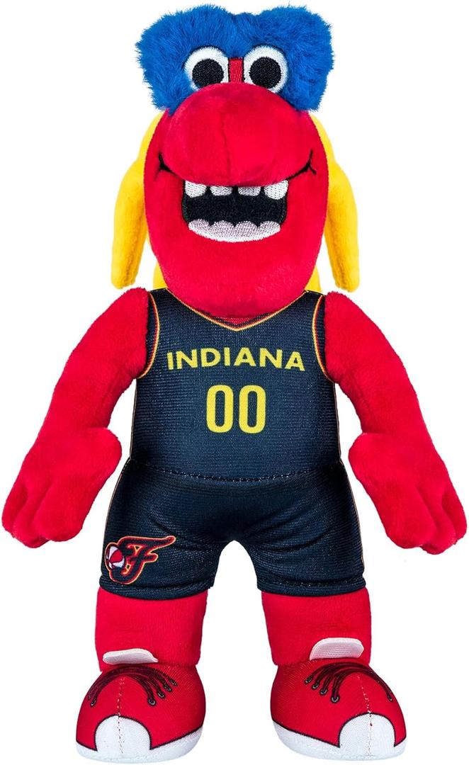 Bleacher Creatures Indiana Fever Freddy 10" WNBA Mascot Plush Figure - A Mascot for Play or Display