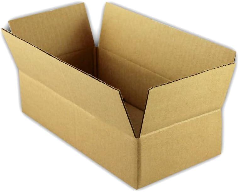 EcoSwift 75 9x4x4 Corrugated Cardboard Packing Boxes Mailing Moving Shipping Box Cartons
