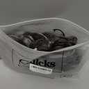 Sallcks Short Curly Grey Wigs for Women Soft Synthetic Heat Resistant Hair Replacement Full Wigs for Daily Party Use (Ombre Grey)