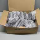 12 Pack LED Post Cap Light- Square Style, Charcoal Black, BKSQLEDCAP4X4C