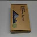 KeaBabies Baby Wrap Carrier - All in 1 Original Baby Carrier Newborn to Toddler Sling, Easy to Wear, Hands Free Bonding, Lightweight, Breathable Infant Wraps (Trendy Black) (One Size (Pack of 1))