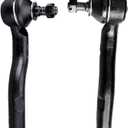 2PC Front Left and Right Outer Tie Rod Ends FITS for Lexus GS300 1998-2005/ GS400 1998-2000/ GS430 2001-2005/ LS 400 1990-1994/ SC430 2002-2010, ES80584 ES80585 Steering Outer Tie Rod Ends